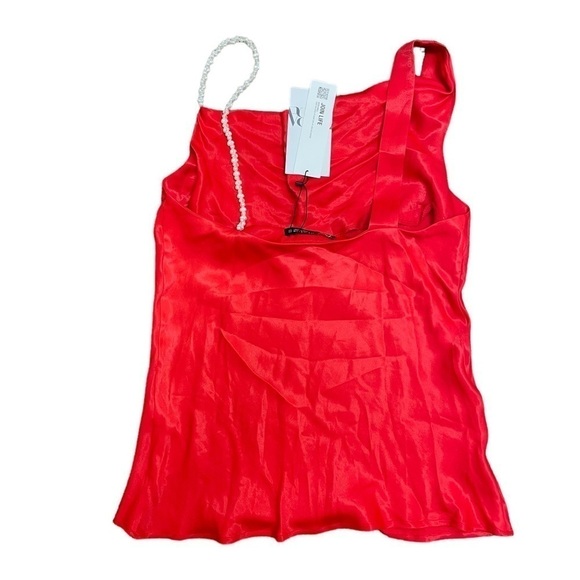 Zara Asymmetrical Pear Detail Top - Picture 8 of 11